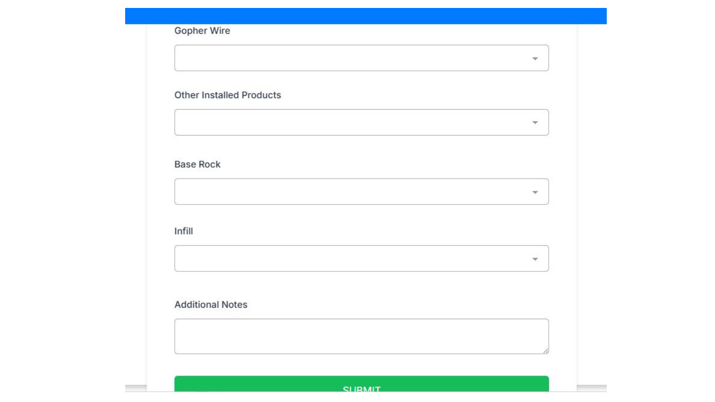 Form fields continued