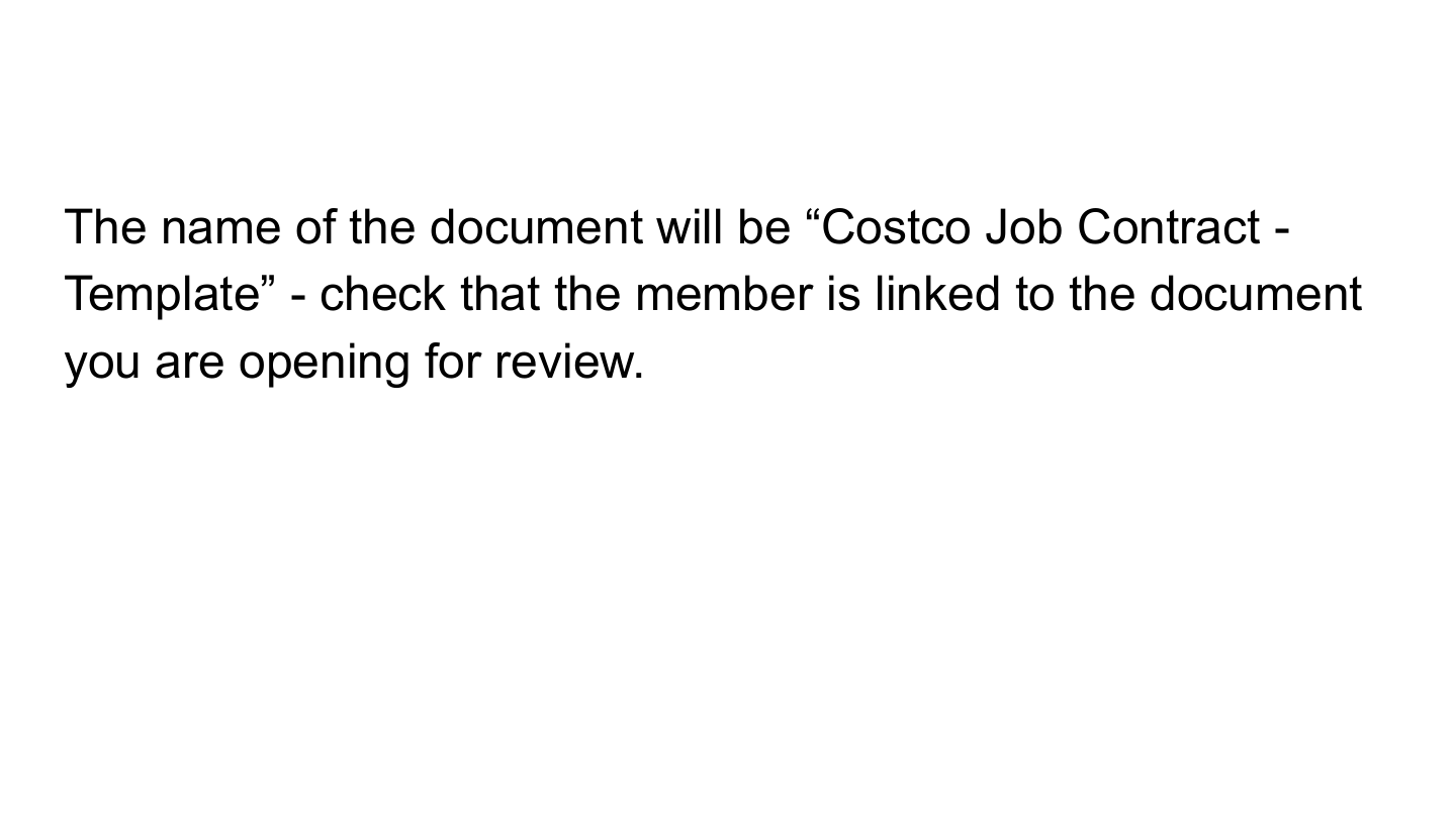 Document name confirmation